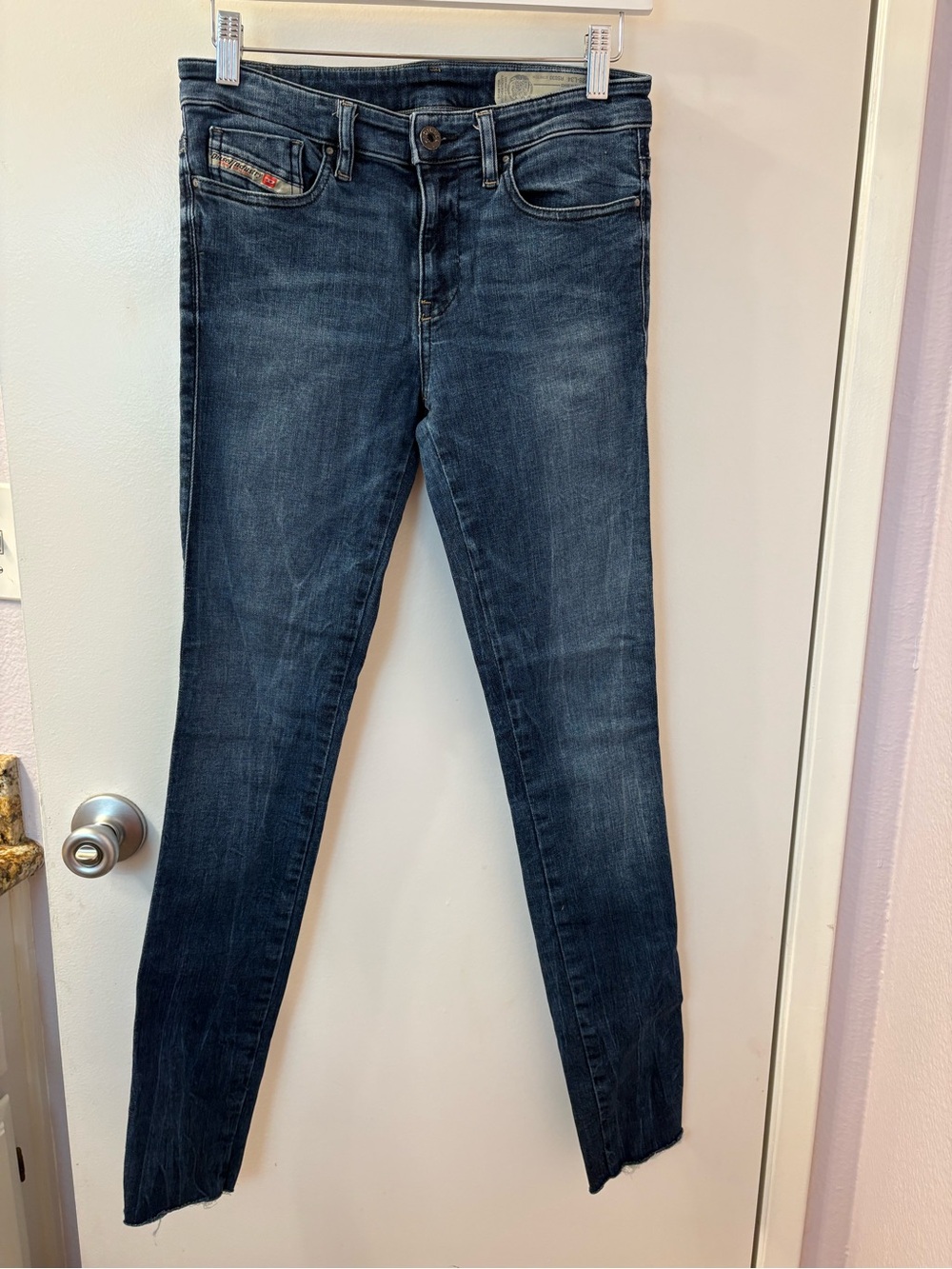 Diesel Super Slim Skinny Stretch Women's Indigo Skinny Jeans
